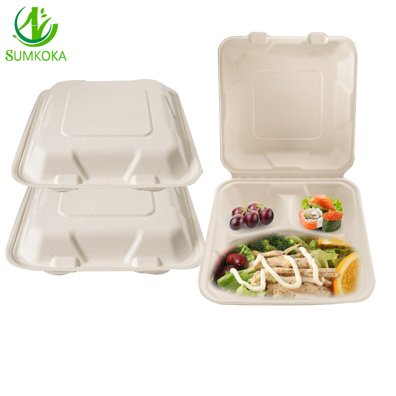 3 Compartment Food Box