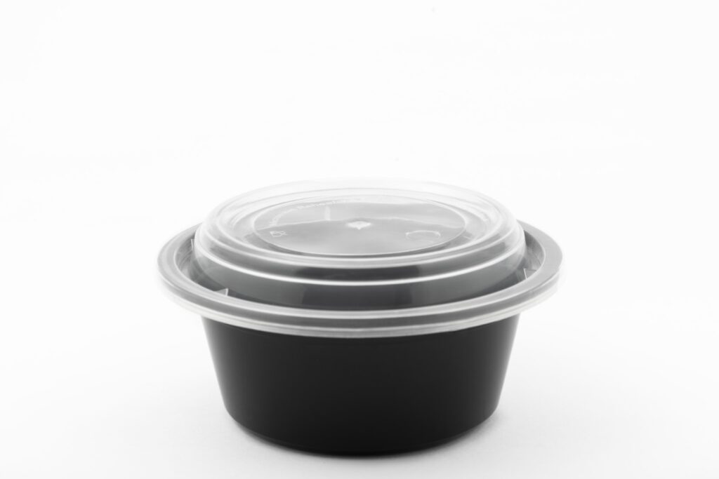 TG-98029 - 12 OZ Round Food Container with Lid